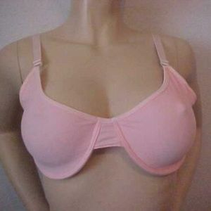 ISADORA PACCINI # 2219 PINK UNDERWIRE BRA NEW 42D